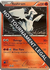 Reshiram - 2011 (David Cohen) 026  World Championship Decks - Rare