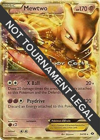 Mewtwo EX - 2012 (Igor Costa) 054  World Championship Decks - Ultra Rare
