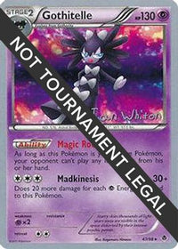 Gothitelle - 2013 (Ian Whiton) 047  World Championship Decks - Holo Rare