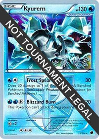 Kyurem - 2013 (Yugo Sato) 031  World Championship Decks - Holo Rare