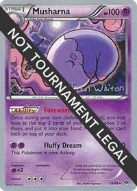 Musharna - 2013 (Ian Whiton) 059  World Championship Decks - Rare