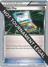 Town Map - 2014 (Andrew Estrada) 136  World Championship Decks - Uncommon