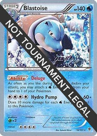 Blastoise - 2015 (Jacob Van Wagner) 016  World Championship Decks - Rare