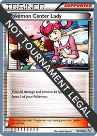 Pokemon Center Lady - 2015 (Alejandro Ng-Guzman) 093  World Championship Decks - Uncommon
