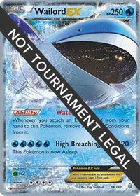 Wailord EX - 2015 (Jacob Van Wagner) 038  World Championship Decks - Ultra Rare