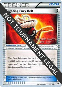 Fighting Fury Belt - 2016 (Shunto Sadahiro) 099  World Championship Decks - Uncommon