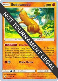 Sudowoodo - 2017 (Zachary Bokhari) 066  World Championship Decks - Uncommon