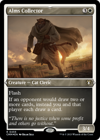 Alms Collector (Foil Etched) -  Foil (CMM-455) - Commander Masters