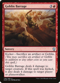 Goblin Barrage [Dominaria]