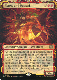 Plargg and Nassari (Showcase Halo Foil) [March of the Machine: The Aftermath]