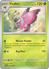 Vivillon 010  SV01 Scarlet & Violet Base Set - Uncommon