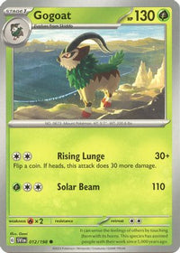 Gogoat 012  SV01 Scarlet & Violet Base Set - Common