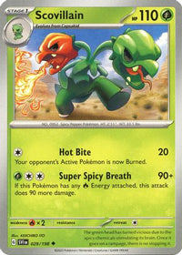 Scovillain 029/198  SV01 Scarlet & Violet Base Set - Uncommon