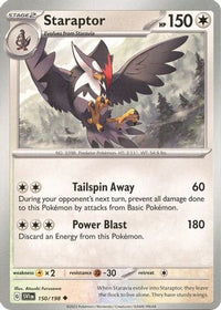 Staraptor 150  SV01 Scarlet & Violet Base Set - Uncommon
