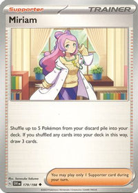 Miriam 179/198  SV01 Scarlet & Violet Base Set - Uncommon