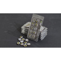 Battle Ready Bases: Temple- Round 25mm (x10)
