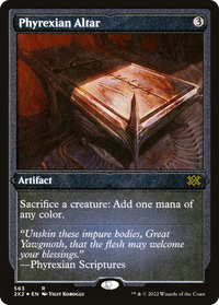 Phyrexian Altar (Foil Etched) -  Foil (2X2-563) - Double Masters 2022