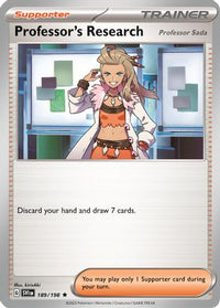 Professor's Research 189/198  Deck Exclusives - Rare