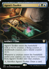 Agent's Toolkit (Extended Art) [Streets of New Capenna Commander]