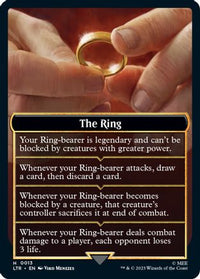 The Ring Helper Card -  (LTR-013) - The Lord of the Rings: Tales of Middle-earth