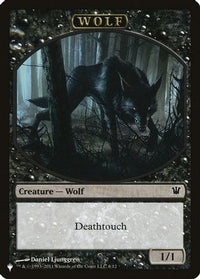 Wolf // Cat Double-Sided Token -  (LIST-6 // 11) - The List Reprints