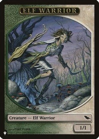 Elf Warrior // Emblem - Tibalt, Cosmic Impostor Double-sided Token -  (LIST-12 // 21) - The List Reprints
