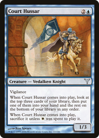 Court Hussar [Dissension]