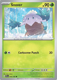 Snover 010  SV02 Paldea Evolved - Common