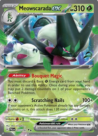 Meowscarada ex 015/193  - Holofoil SV02 Paldea Evolved - Double Rare