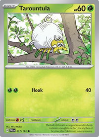 Tarountula 017/193  SV02 Paldea Evolved - Common