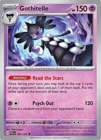 Gothitelle 092  SV02 Paldea Evolved - Uncommon