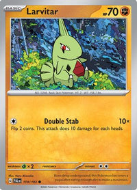 Larvitar 110  SV02 Paldea Evolved - Common