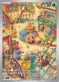 Bramblin 198/193  - Holofoil SV02 Paldea Evolved - Illustration Rare