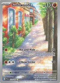 Sudowoodo 219/193  - Holofoil SV02 Paldea Evolved - Illustration Rare