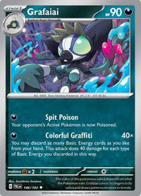 Grafaiai 146  SV02 Paldea Evolved - Uncommon