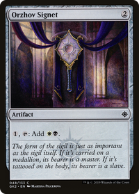 Orzhov Signet [Ravnica Allegiance Guild Kit]