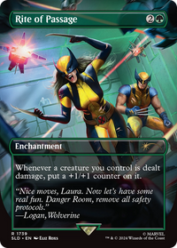 Rite of Passage (SLD-1739) - Secret Lair Drop (Borderless) Foil