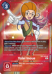 Yolei Inoue [BT8-085] (Alternative Art - Box Topper) [New Awakening]