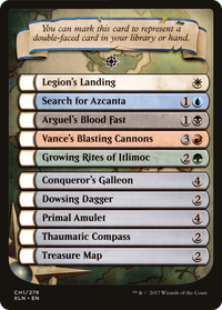 Ixalan Checklist [Ixalan Tokens]