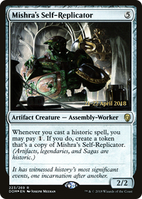 Mishra's Self-Replicator [Dominaria Prerelease Promos]