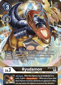 Ryudamon [BT8-060] (Alternate Art) [New Awakening]