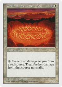 Circle of Protection: Red [Fifth Edition]