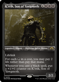 K'rrik, Son of Yawgmoth (MH3-479) - Modern Horizons 3 Foil