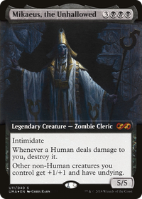 Mikaeus, the Unhallowed (Topper) [Ultimate Masters Box Topper]