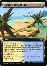 Fortified Beachhead (Extended Art) [The Brothers' War]