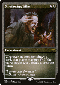 Smothering Tithe (Foil Etched) -  Foil (2X2-423) - Double Masters 2022