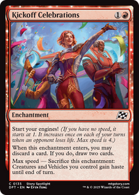 Kickoff Celebrations - : (enchantment) (DFT-135) - Aetherdrift