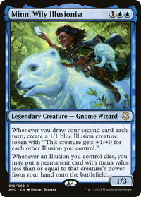 Minn, Wily Illusionist [Dungeons & Dragons: Adventures in the Forgotten Realms Commander]