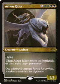 Ashen Rider (Foil Etched) -  Foil (2X2-472) - Double Masters 2022