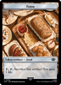 Food Token (0009) -  (LTR-009) - The Lord of the Rings: Tales of Middle-earth